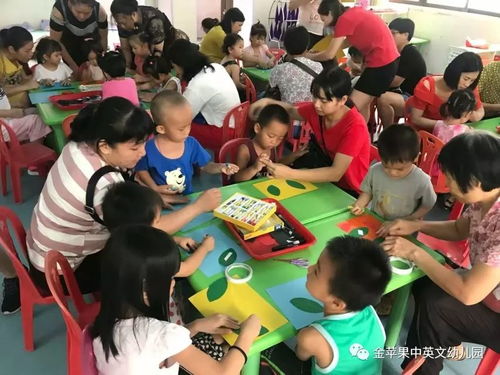 金苹果中英文第三幼儿园 快乐体验,相伴成长 新生亲子体验活动